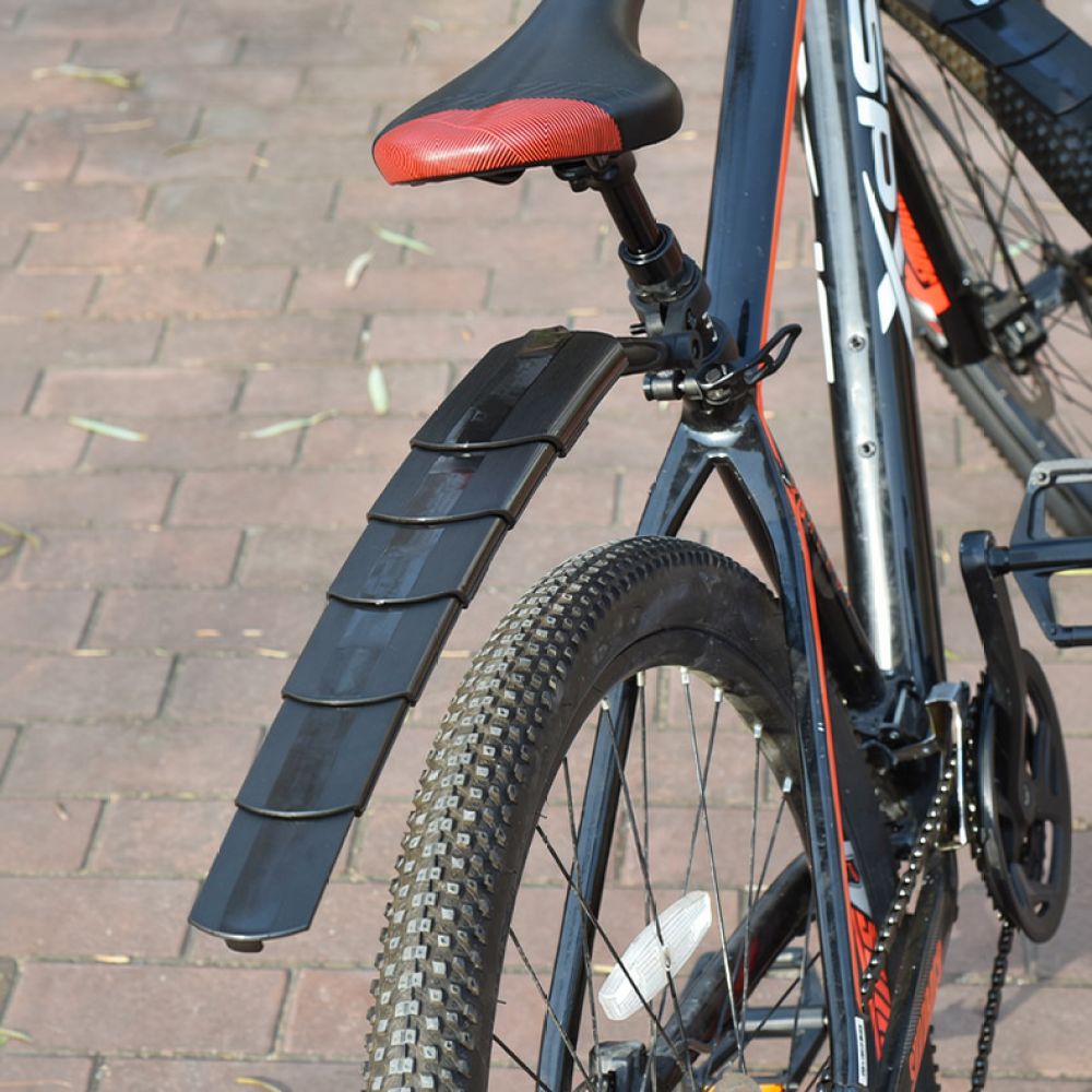Cycling Commute In Rain - Para-lama retrátil universal para bicicleta, para