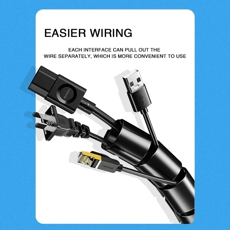 Organizador de cabo espiral fl - Cable Lock Flexible avaliação e preço