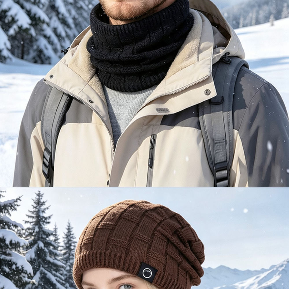 Conjunto de gorro e cachecol d - Cycling Commute Essentials avaliação e preço