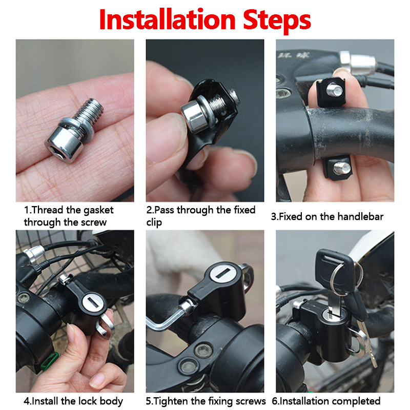   Trava universal para capac - Commuter Bike Lock avaliação e preço